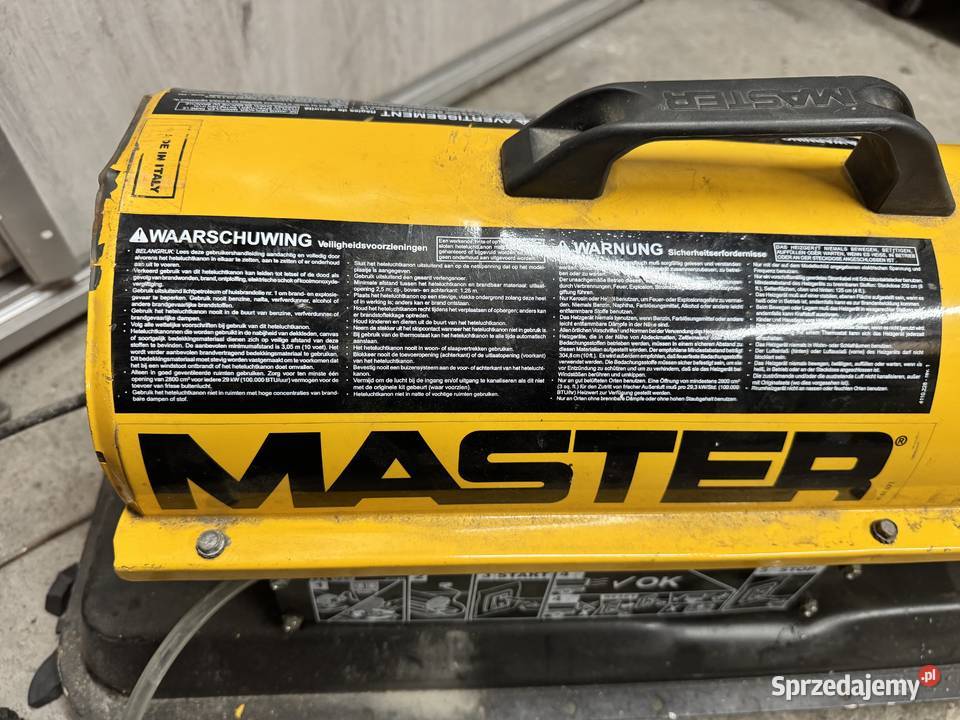 Nagrzewnica do odpalenia master