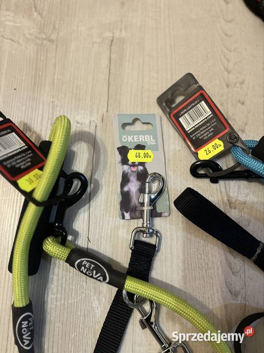 Smycze psa nowe lubuskie Wschowa