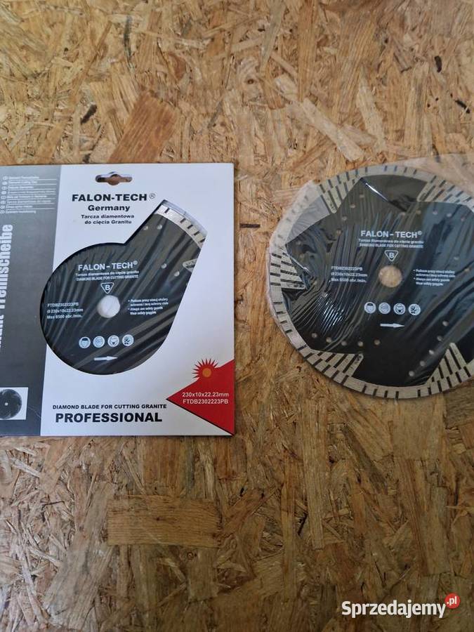 TARCZA DIAMENTOWA DO CIĘCIA GRANITU 230x222 Ręczne Głogowa