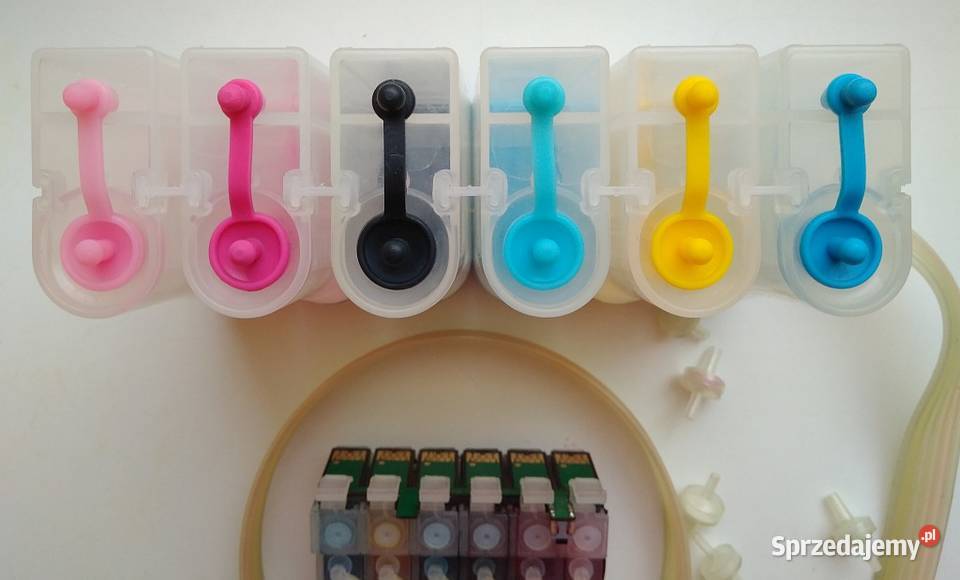 system stałego zasilania CISS do drukarek Epson Części i akcesoria Łódź sprzedam