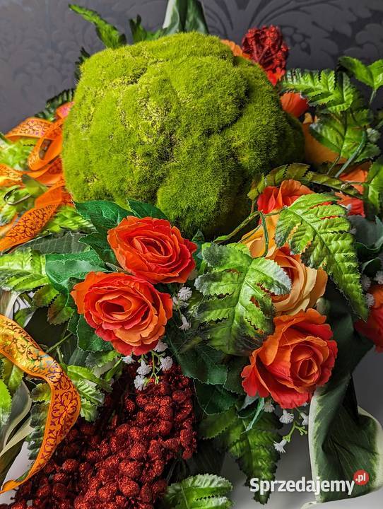 Wiązanka nagrobna DUŻA 100 długości Piękna Pałecznica-Kolonia