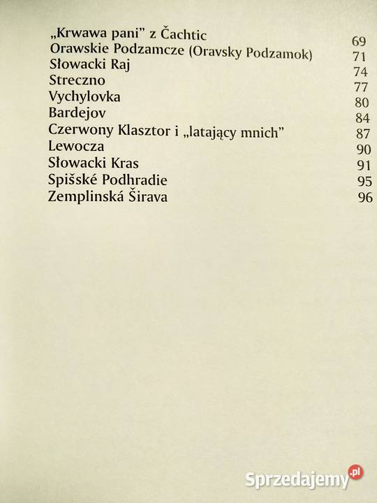 Słowacja kąpieliska termalne książki Bródno Antykwariat Warszawa