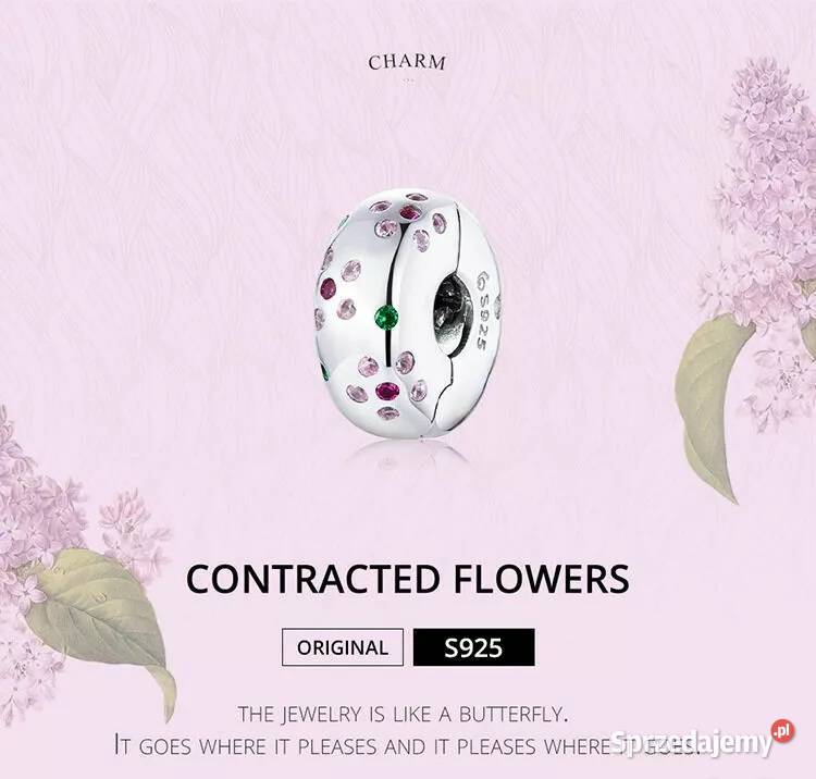 Pandora Charm Moments koralik klips kwiatki Warszawa
