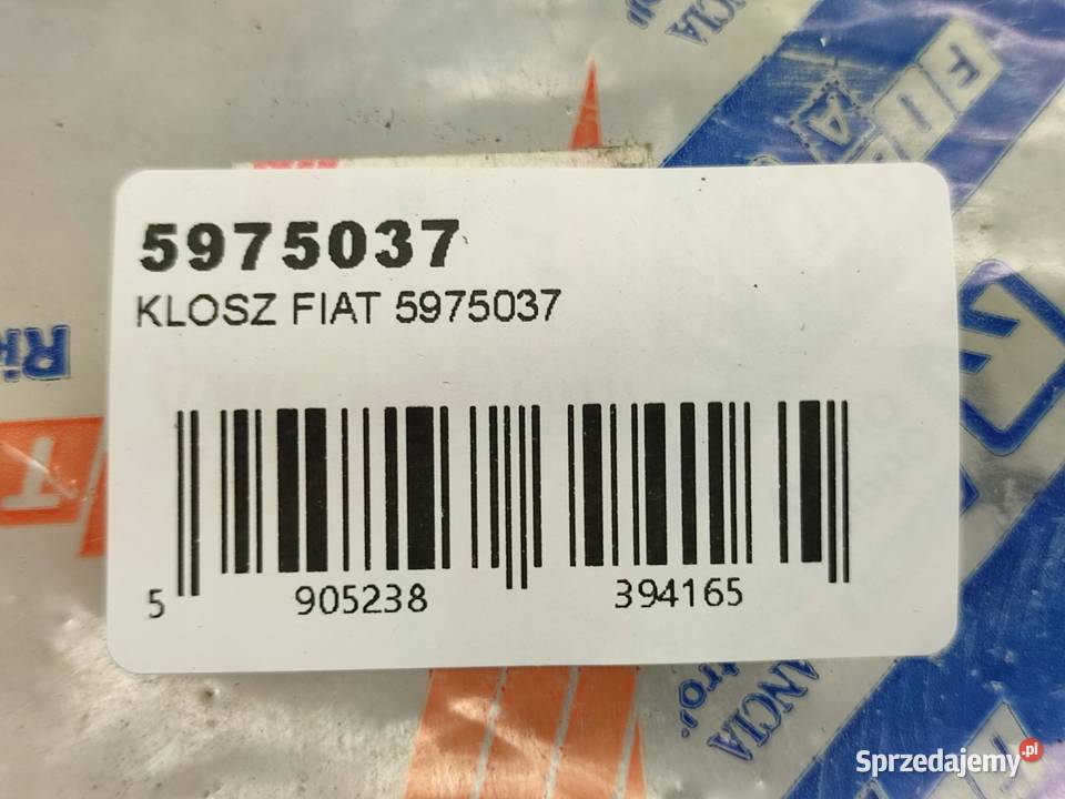 KLOSZ KIERUNKOWSKAZU LEWY PRZÓD FIAT UNO osobowe lubelskie