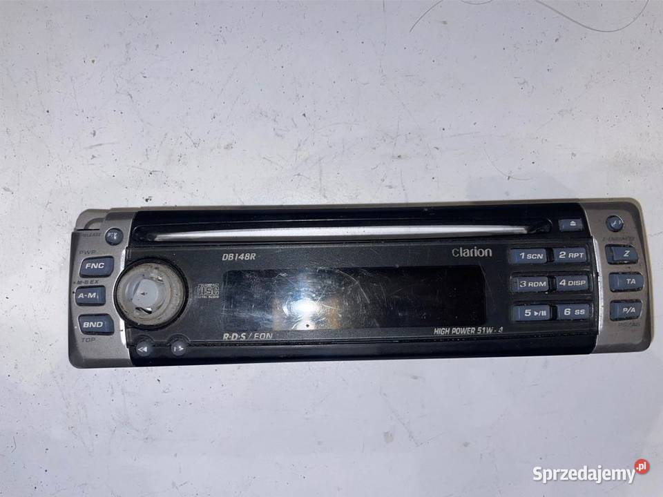 panel radia CD clarion DB148R