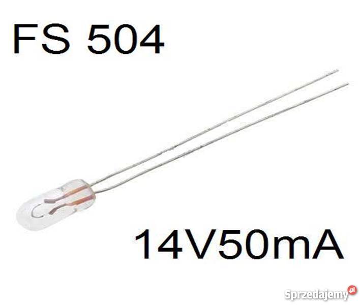 Żarówki do korektora FS504 Diora 14V 50 mA Warszawa