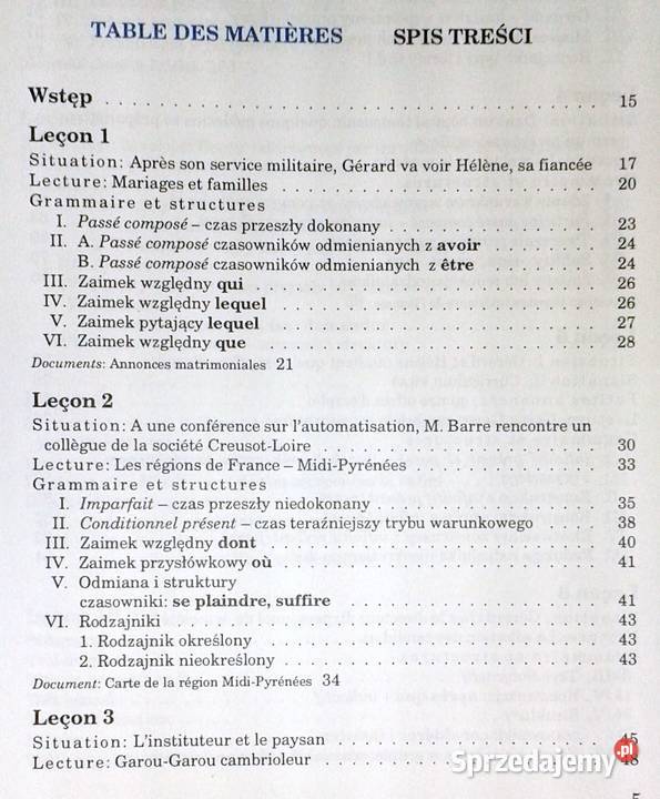 Comprendre Parler Ecrire Tom 1 Część 2 Ludomir lubelskie Chełm