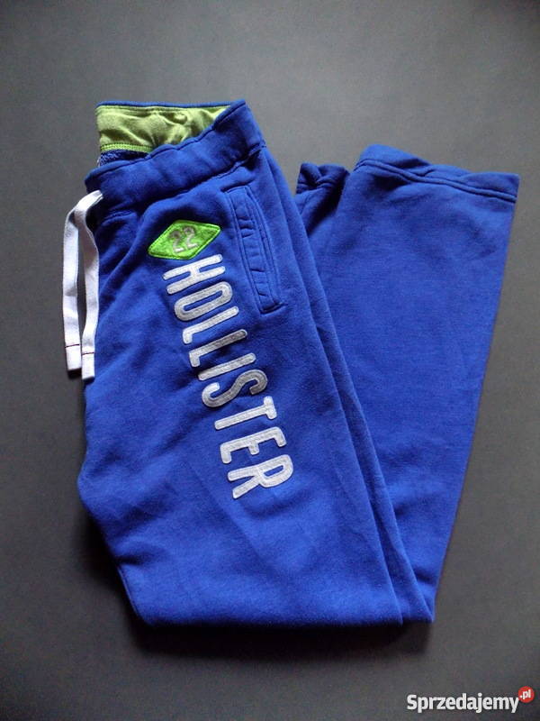 Hollister Blue Abercrombie Fitch logo dres L Ząbkowice Śląskie