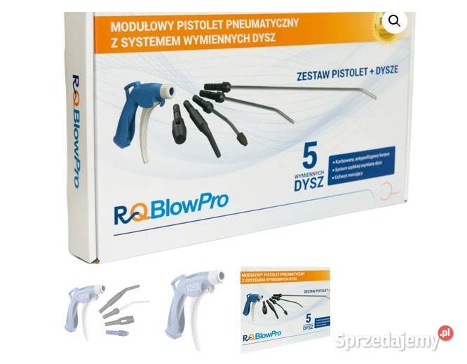 Pistolet do powietrza z wymiennymi dyszami Biłgoraj