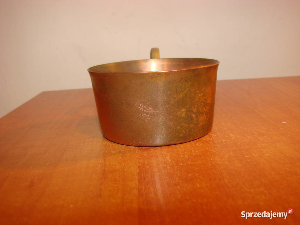 miedziana filiżanka Pozostałe Pruszcz Gdański sprzedam