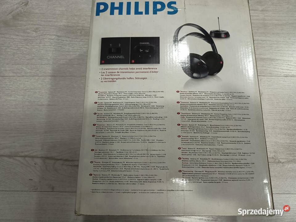 Słuchawki Bezprzewodowe Nauszne Philips Wireless Zabrze