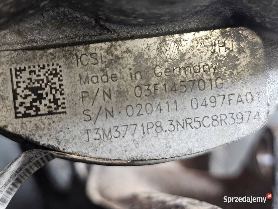 AUDI SEAT SKODA 12 TSI CBZ 86 turbosprężarka Turbosprężarki
