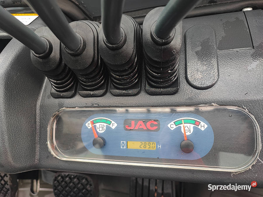 Wózek widłowy JAC CPQYD25 triplex 45 m 25 t lpg