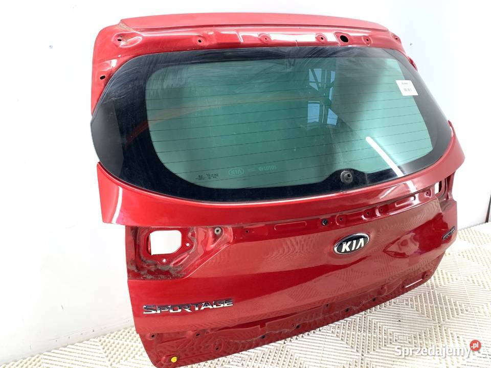 KLAPA TYŁ KIA SPORTAGE IV SUV True Red TYLNA podkarpackie sprzedam