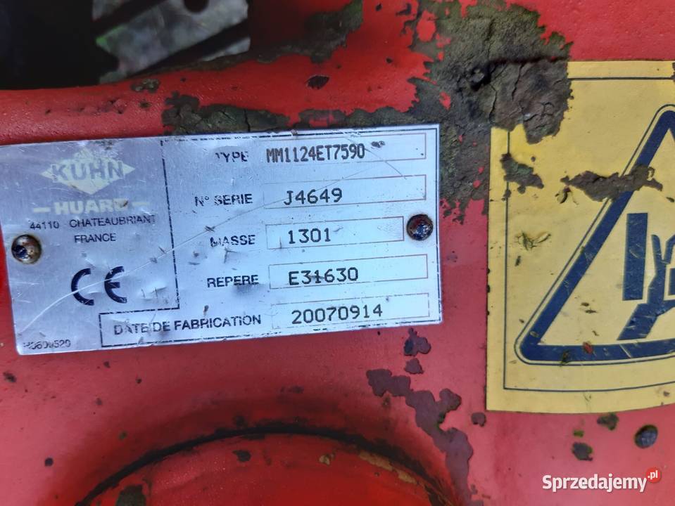 Pług obrotowy 5 skibowy KUHN Remoncie Pługi Żodyń