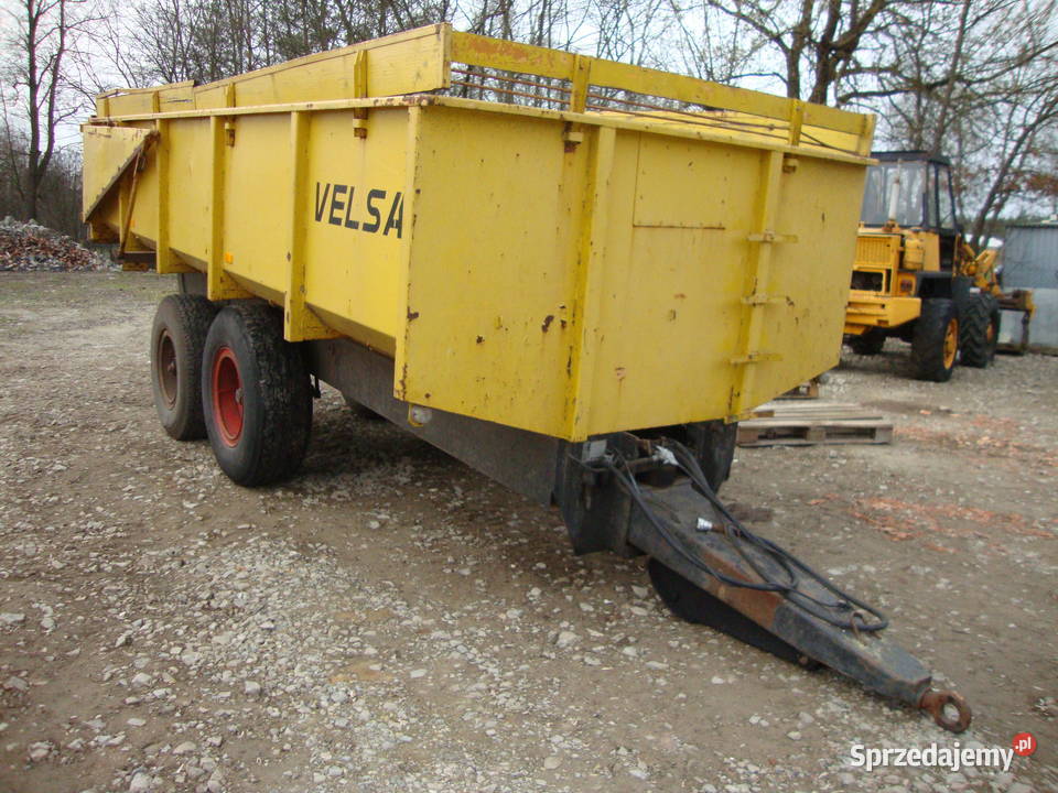 przyczepa Velsa ładowność 12 ton tandem mazowieckie