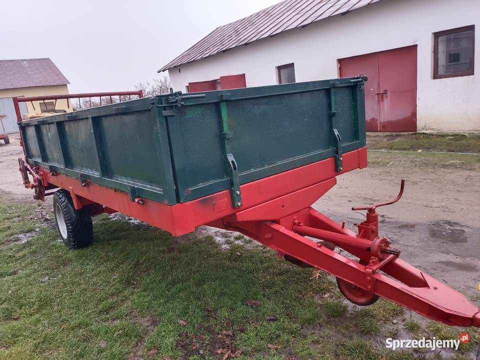 Sprzedam rozrzutnik obornika jednoosiowy nieuszkodzony Machnatka