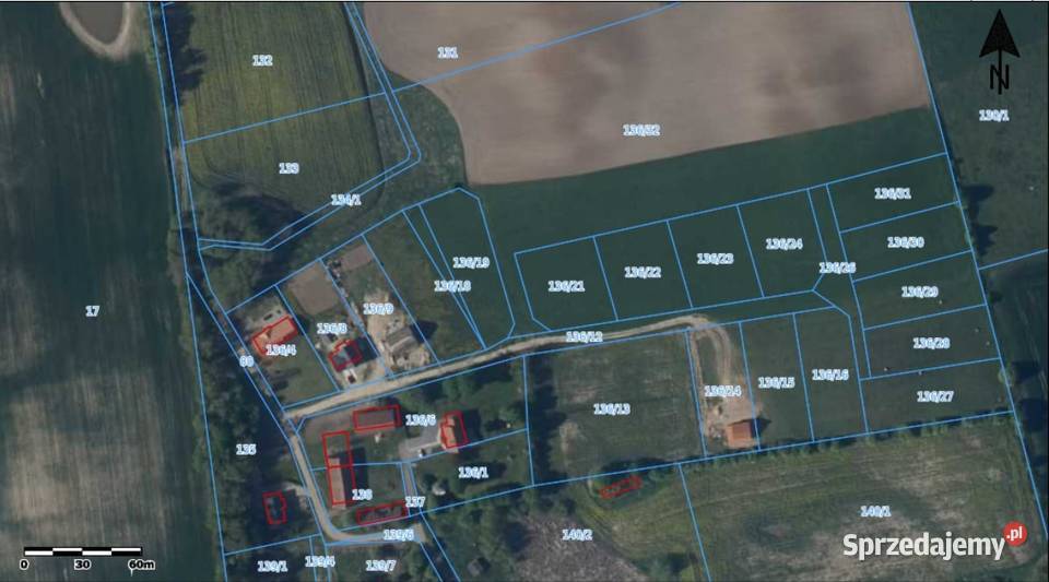 Sprzedam działki z warunkami zabudowy Wola 1800m2 warmińsko-mazurskie Mrągowo sprzedam