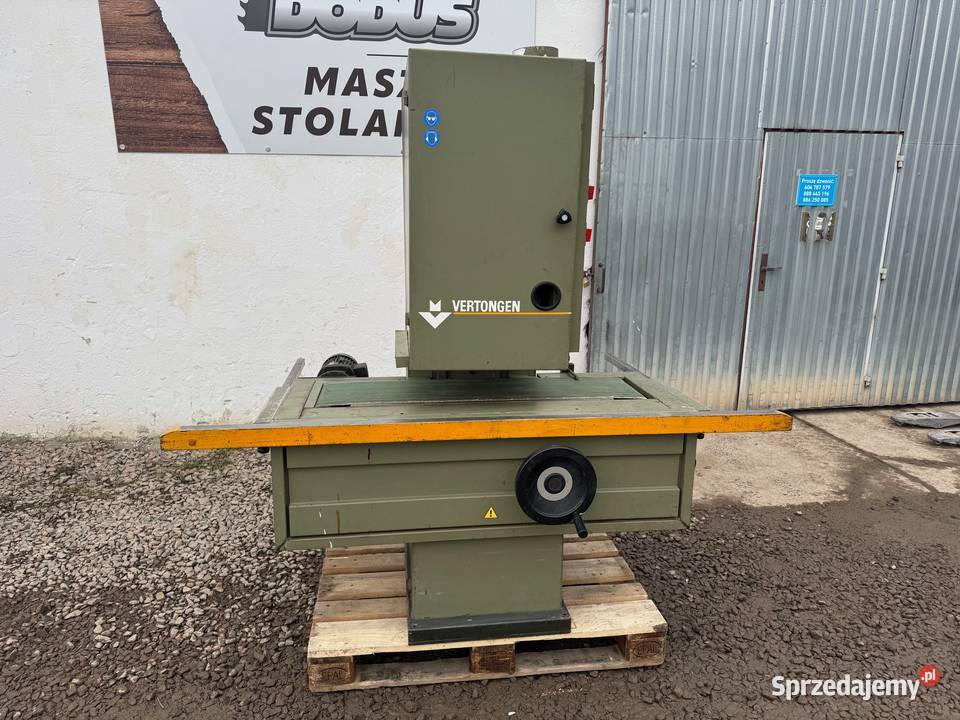 Szlifierka taśmowa przelotowa VERTONGEN S 320