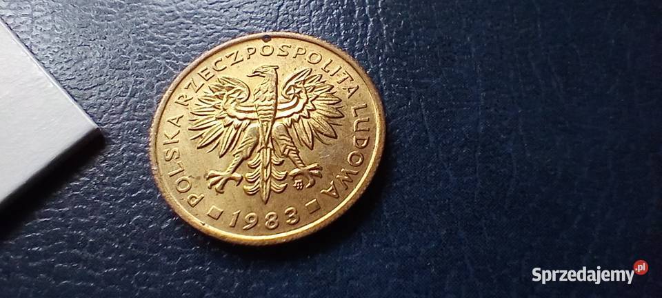 Stare monety 2 złote 1983 PRL Polska cudo Lesko