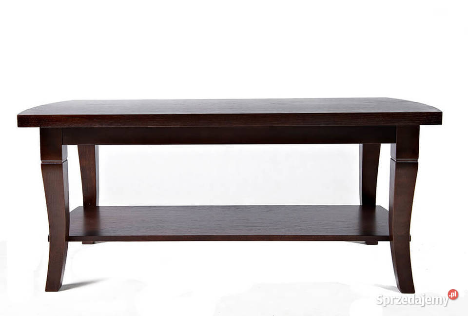 Ława Lite Drewno KLOZE z półką Sosnowiec