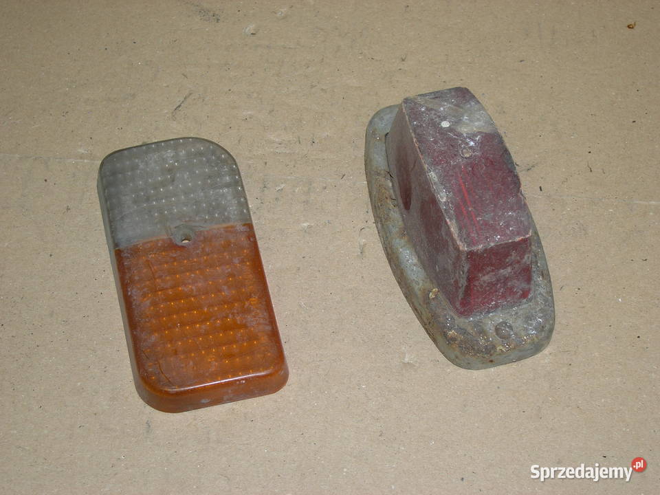 Lampy samochodowe klosze PRL osobowe
