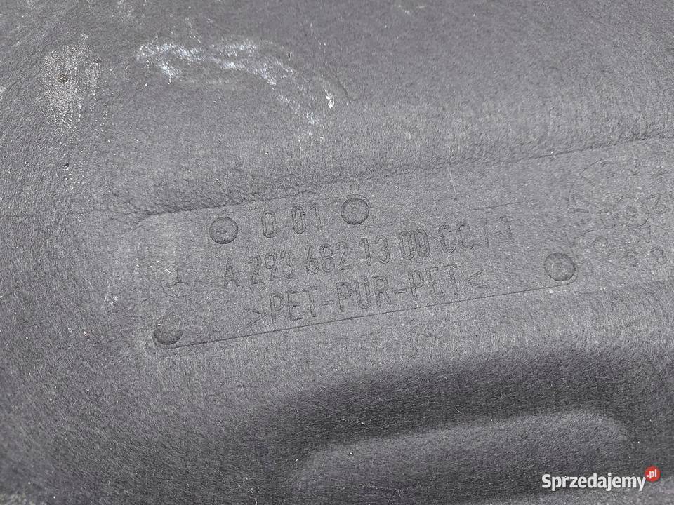 Mercedes EQC 400 W293 WYGŁUSZENIE MASKI