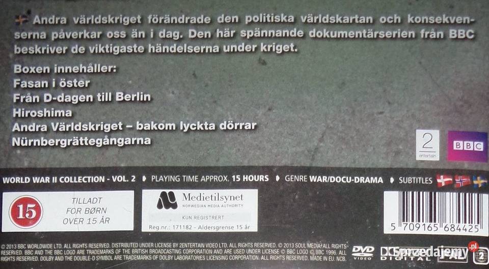 World War II Collection vol2 BBC wojna światowa Rzeszów