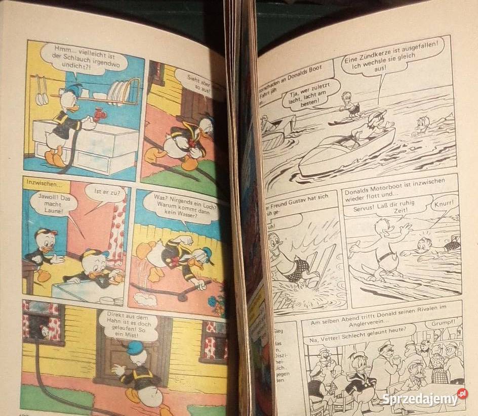 comics Kaczor Donald Duck Lustiges Taschenbuch miękka podkarpackie Rzeszów