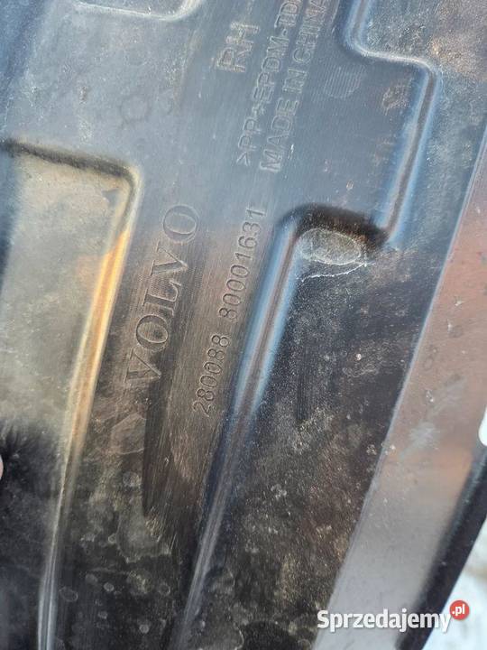 Nadkole prawe prawy przód przednie Volvo EX30