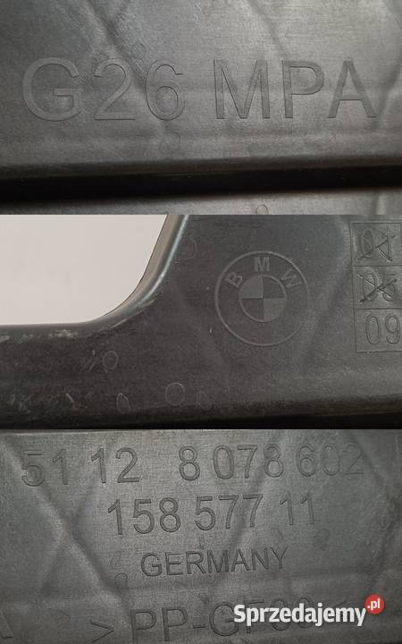 BMW 4 G26 ADAPTER WSPORNIK ZDERZAKA TYŁ Pleszew