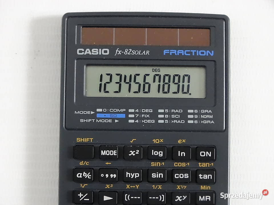 Kalkulator Naukowy CASIO fx82SOLAR Stan Pozostałe lubelskie Biłgoraj