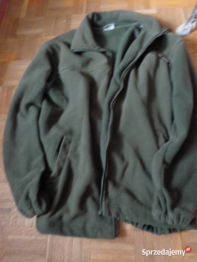 bluza z polaru oliwkowa L Poznań