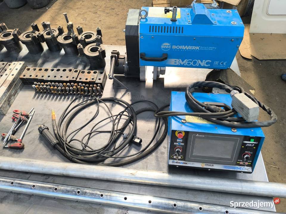 Używana mobilna wytaczarka BM60NC 62700mm zestaw Kraków