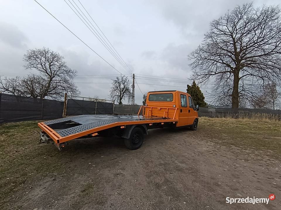 Fiat Ducato auto laweta dubel kabina możliwa Mysłowice