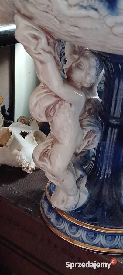 porcelana bez sygnatu misa zniszczona wysok 30 Poznań