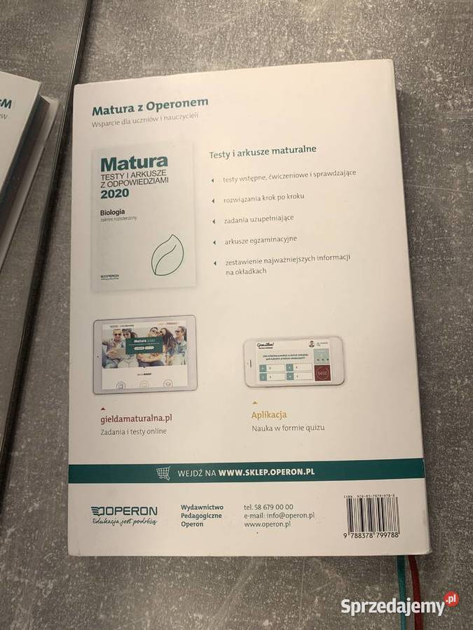 Matura Vademecum 2020 biologia zakres podkarpackie