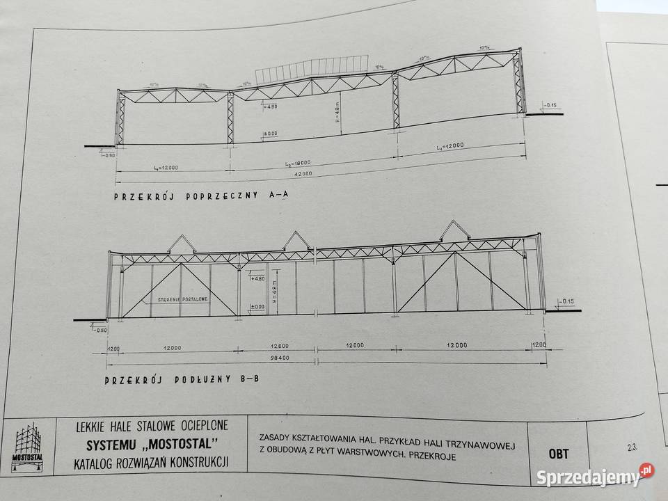 Katalog rozwiązań konstrukcji hal OBT OTP OTW Gdynia