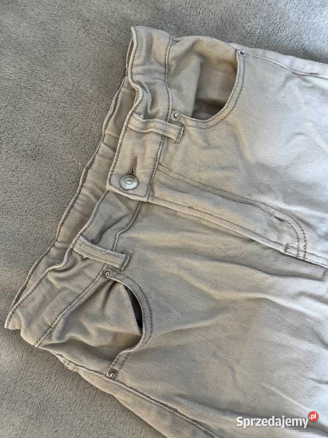 Szerokie spodnie jeansy dżinsy wide leg z Jasło