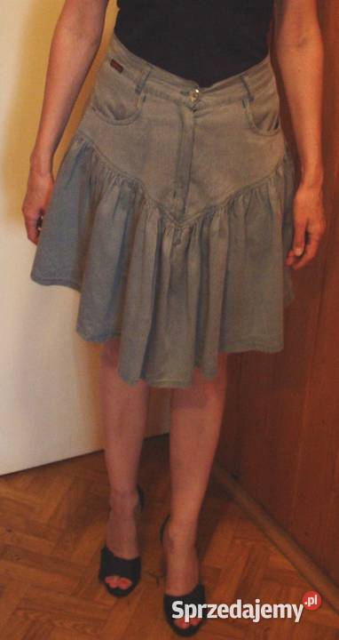 Krótka zielona spódnica Rozmiar S Bochnia sprzedam