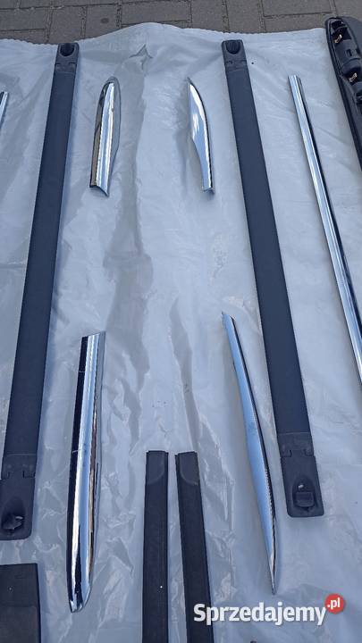 Relingi Chrysler Pacifica Chrom Czarne Hordzież