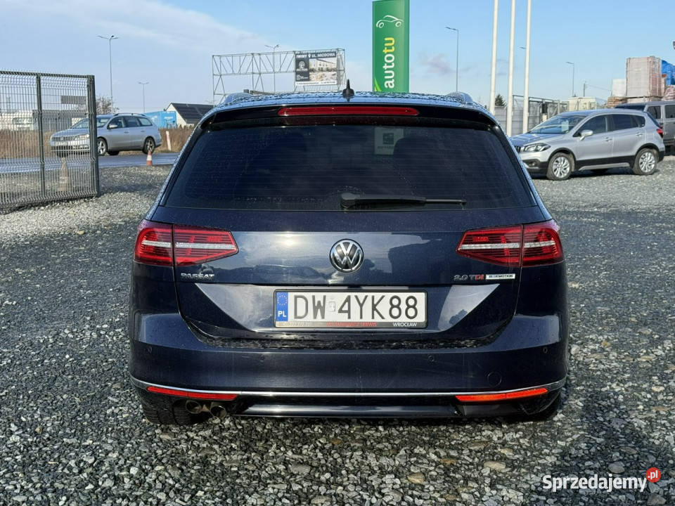 Volkswagen Passat Variant 20 TDI 190 2016 DSG7 światła do jazdy dziennej Samochody osobowe Wojkowice sprzedam