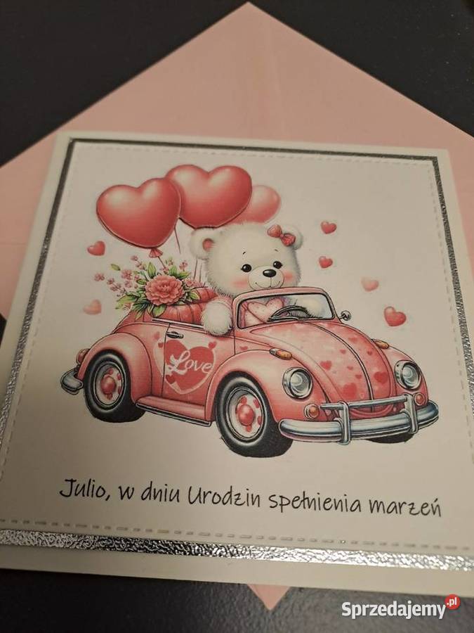 Kartka z okazji 2 urodzin dziewczynki śląskie Strzebiń