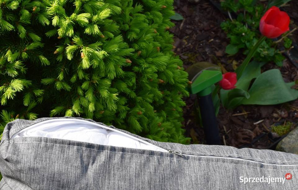 Zestaw mebli ogrodowych szary technorattan sofa Bełchatów sprzedam