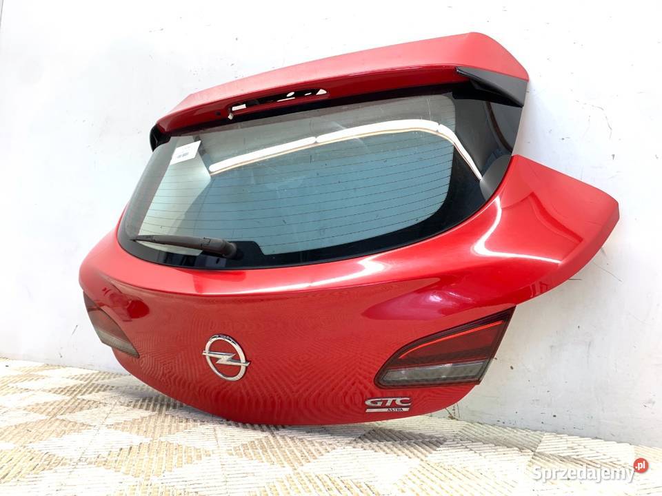 KLAPA TYŁ OPEL ASTRA J Hatchback TYLNA BAGAŻNIKA osobowe
