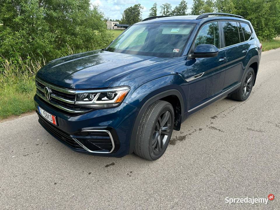 Volkswagen Atlas RLINE 36 V6 FSI 4MOTION 2021 nieuszkodzony Dąbrowa Białostocka