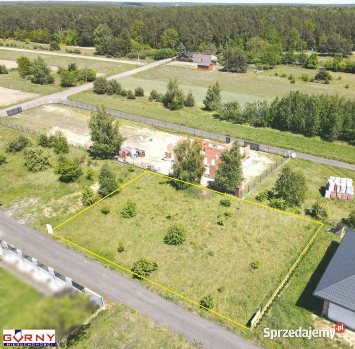 Grunt Piotrków Trybunalski 876m2 25m łódzkie