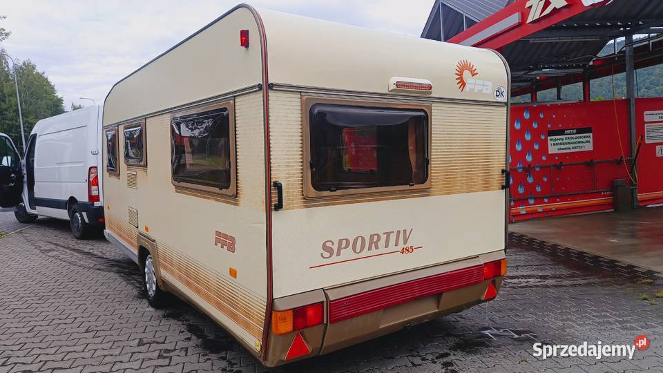 Przyczepa kempingowa campingowa kemping OKAZJA Międzybrodzie Bialskie