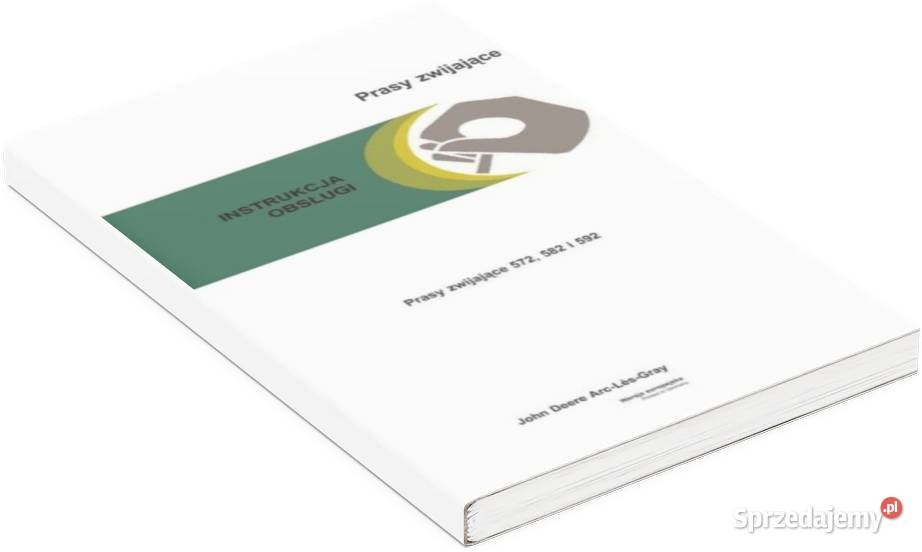 Instrukcja napraw John Deere 7600 7700 7800 JD