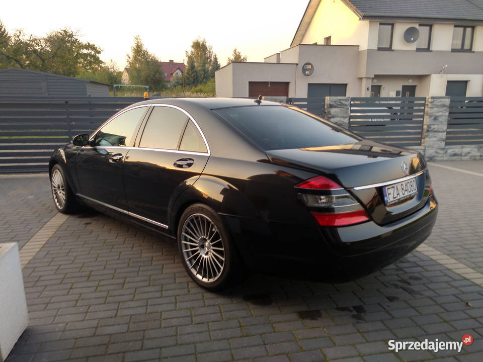 MERCEDES W221 S35 V6 272 052009 GODNY POLECENIA Klasa S Zielona Góra